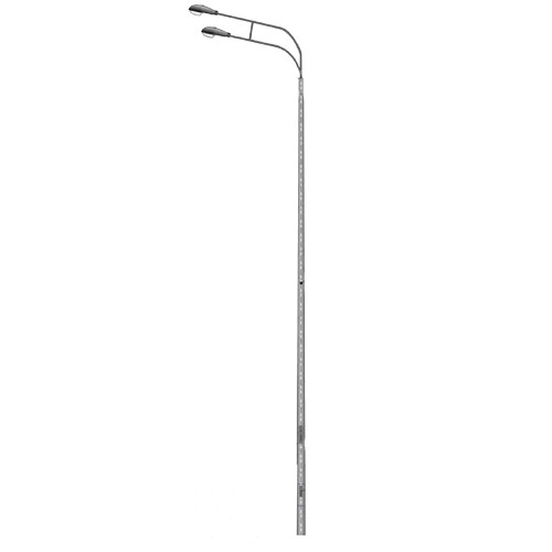 Опора освещения несиловая граненая прямостоечная МК-6Г Ст3сп5 75х155х6 мм в Тюмени

