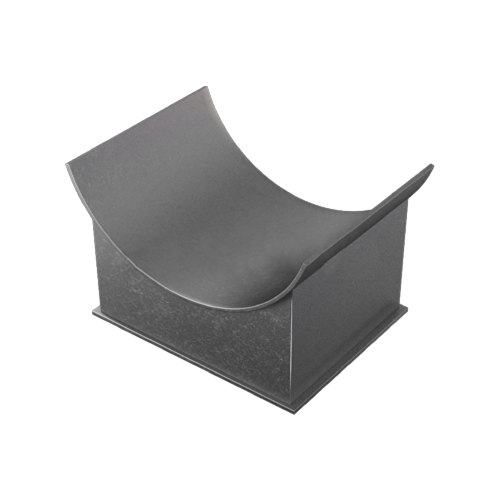 Опора неподвижная приварная для трубопроводов ТЭС и АЭС Ст3 1020х700х700х100 мм ОСТ 34-10-616-93 в Тюмени

