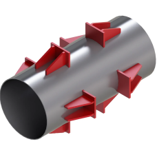 Опора неподвижная лобовая четырехупорная усиленная Т7.12 630х7х240х890х340 мм Серия 4.903-10 Выпуск 4