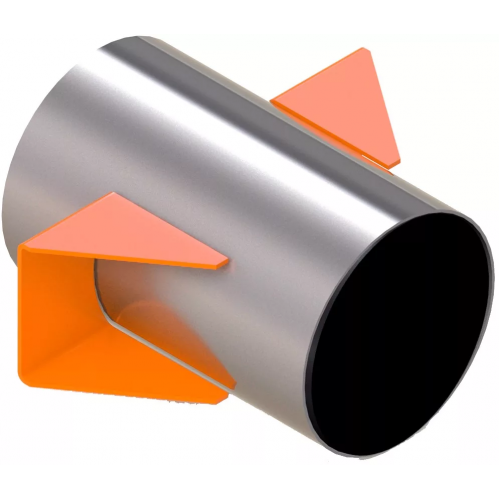 Опора вертикальных трубопроводов 377-ВП-А2 377х6х200х300 мм ОСТ 36-146-88 в Тюмени

