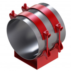 Опора подвижная скользящая бугельная ТС-627.00.000 1420х340х200 мм Серия 5.903-10 выпуск 8-95 201 кг