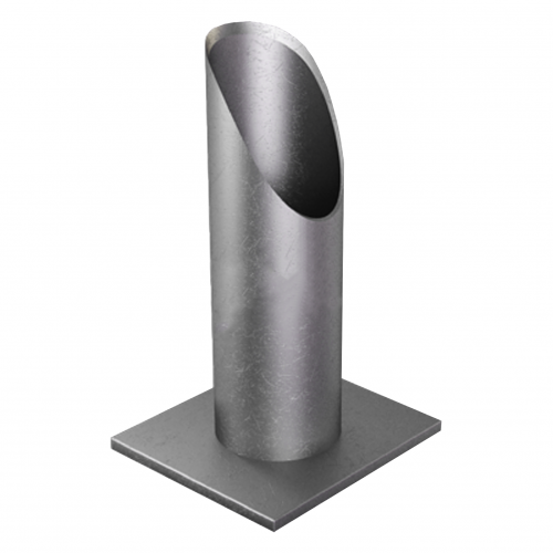 Опора неподвижная трубчатая с круто изогнутыми отводами для тепловых сетей исп. А2 Ст20 219х150 мм ОСТ 36-146-88 11,6 кг