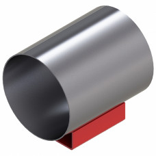 Опора неподвижная приварная швеллерная для тепловых сетей исп. А2 ВСт3 89х80х200 мм ОСТ 36-146-88 1,4 кг